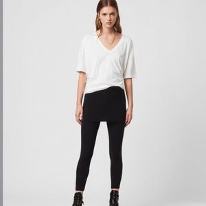 All Saints black Raffi classic Leggings size L women’s NWT!